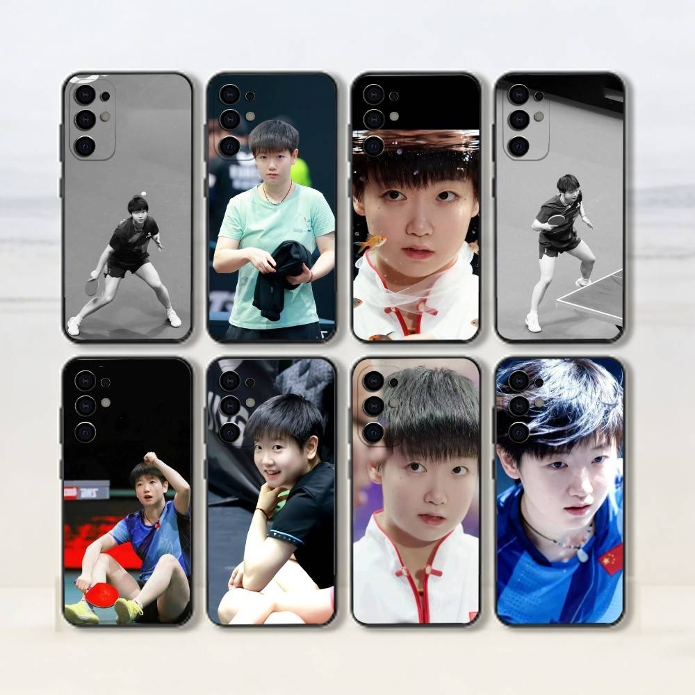 Table Tennis Animation - Coque de téléphone Sun Yingsha -