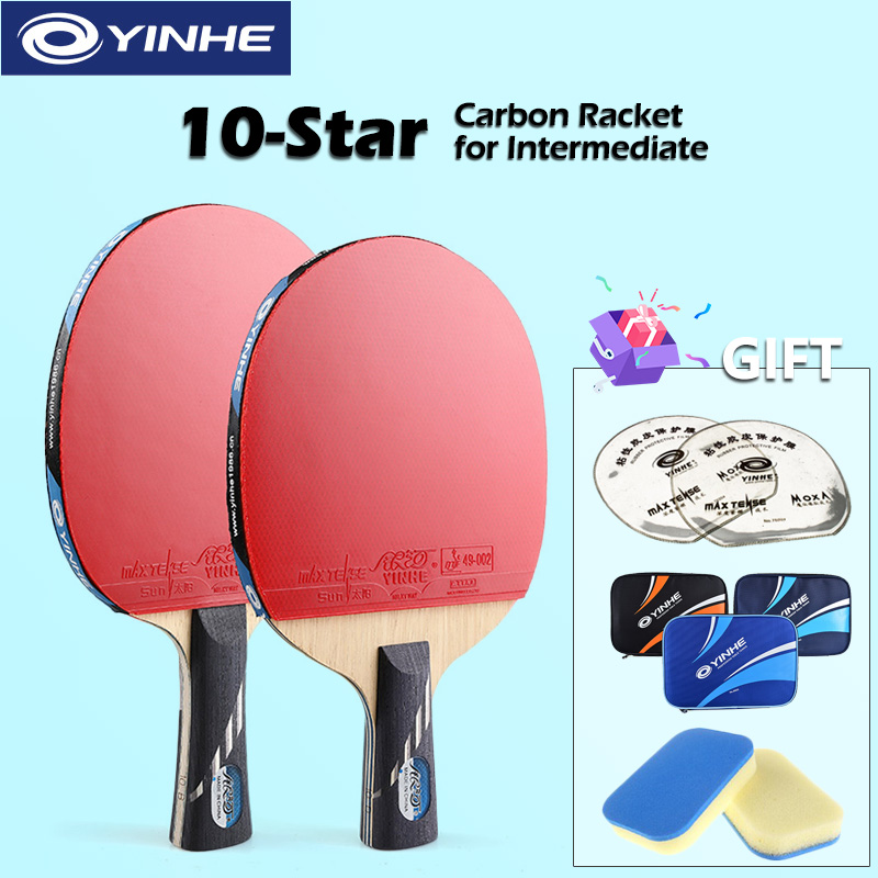 Table Tennis Grip Tape - Yinhe-Raquette de ping-pong 10 étoiles en