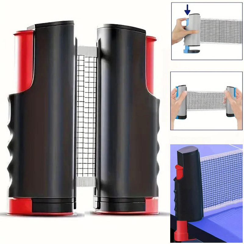 Table Tennis Barrier - Nouveau Rétractable 2026 : Filet de