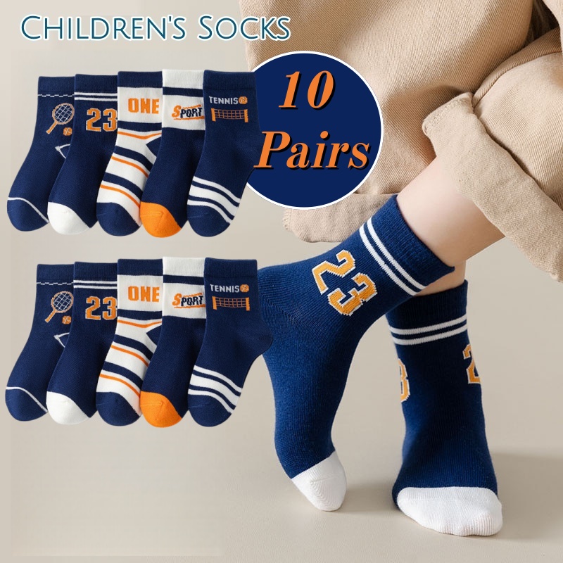Table Tennis Daily - 10 paires de chaussettes de sport