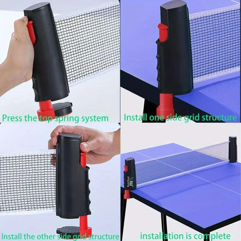 Table Tennis Barrier - Filet de Tennis de Table rétractable