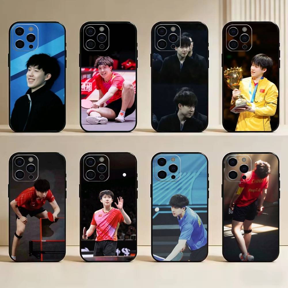 Table Tennis Animation - Coque de téléphone souple en silicone