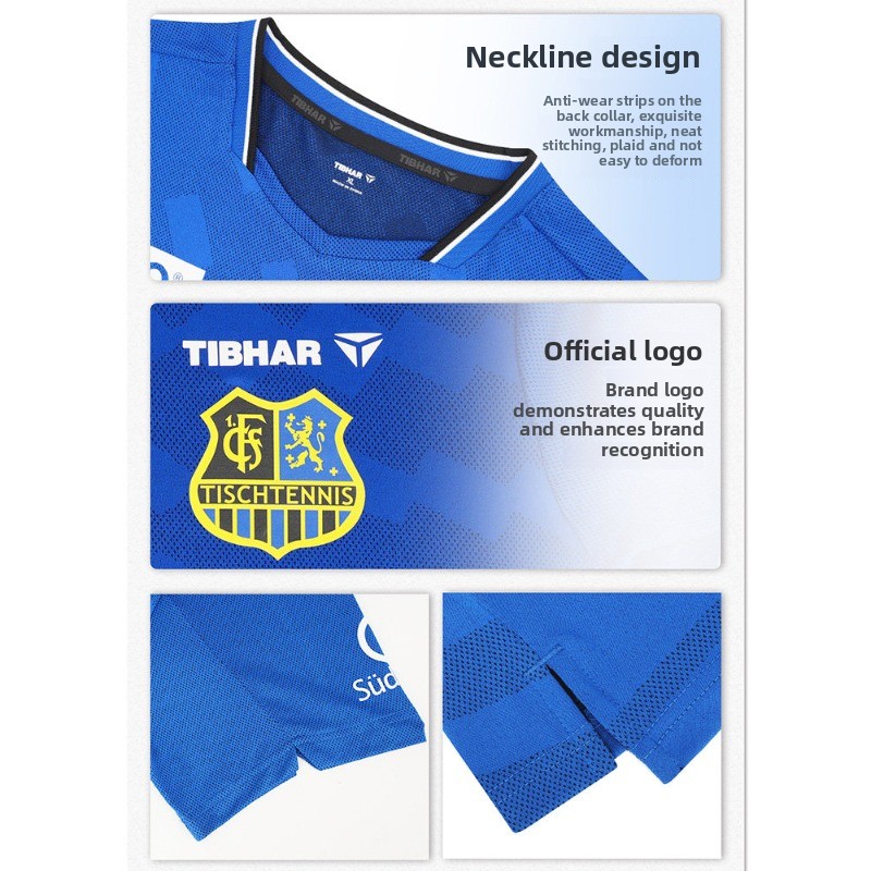 TIBHAR vêtements de sport de t - Table Tennis Uniform avis et prix