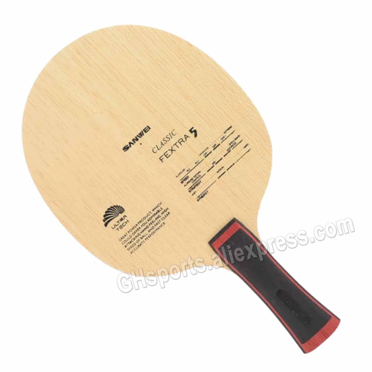 SANWEI FEXTRA 5, lame de tenni - Xiom Blade Table Tennis avis et prix