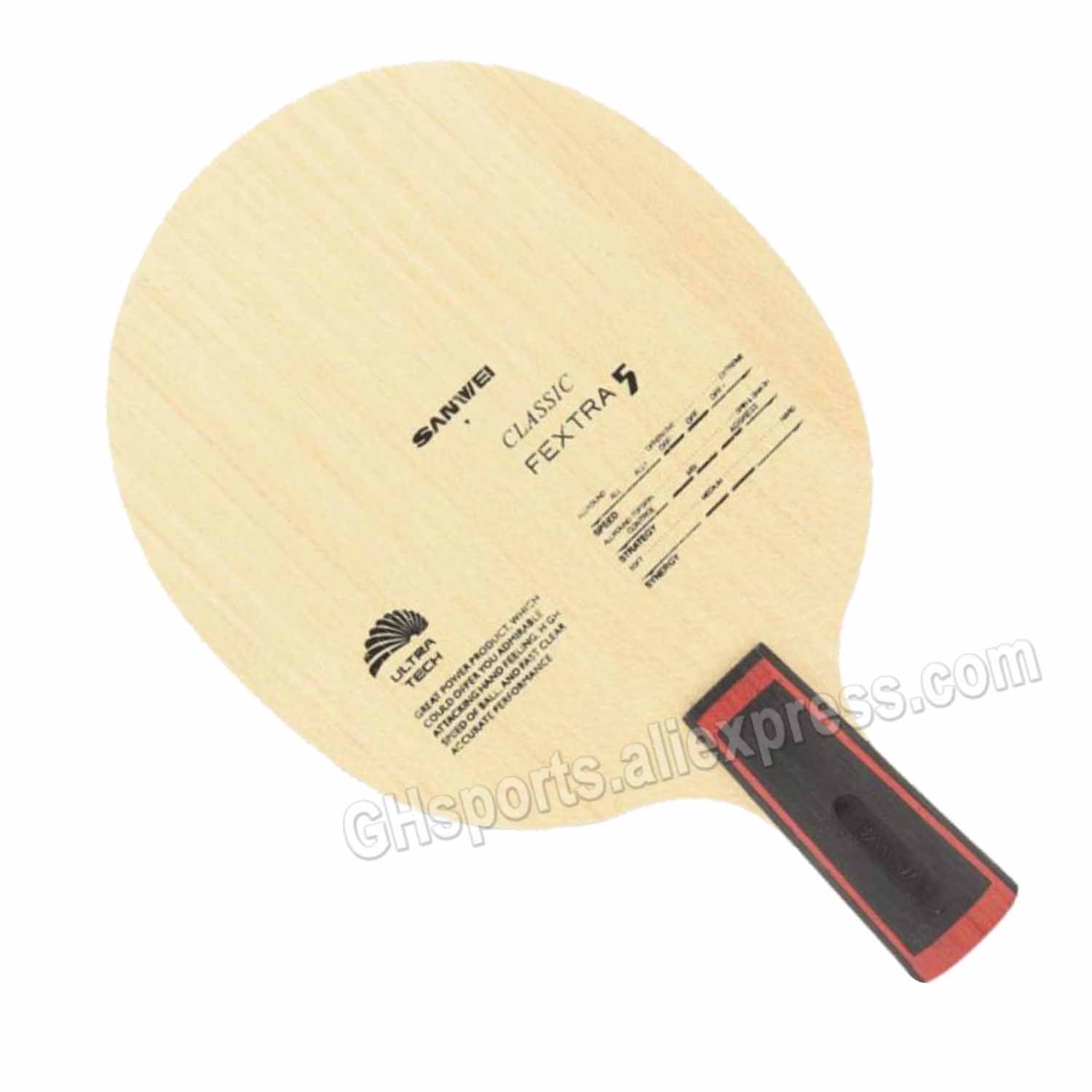 SANWEI FEXTRA 5, lame de tenni - Xiom Blade Table Tennis avis et prix
