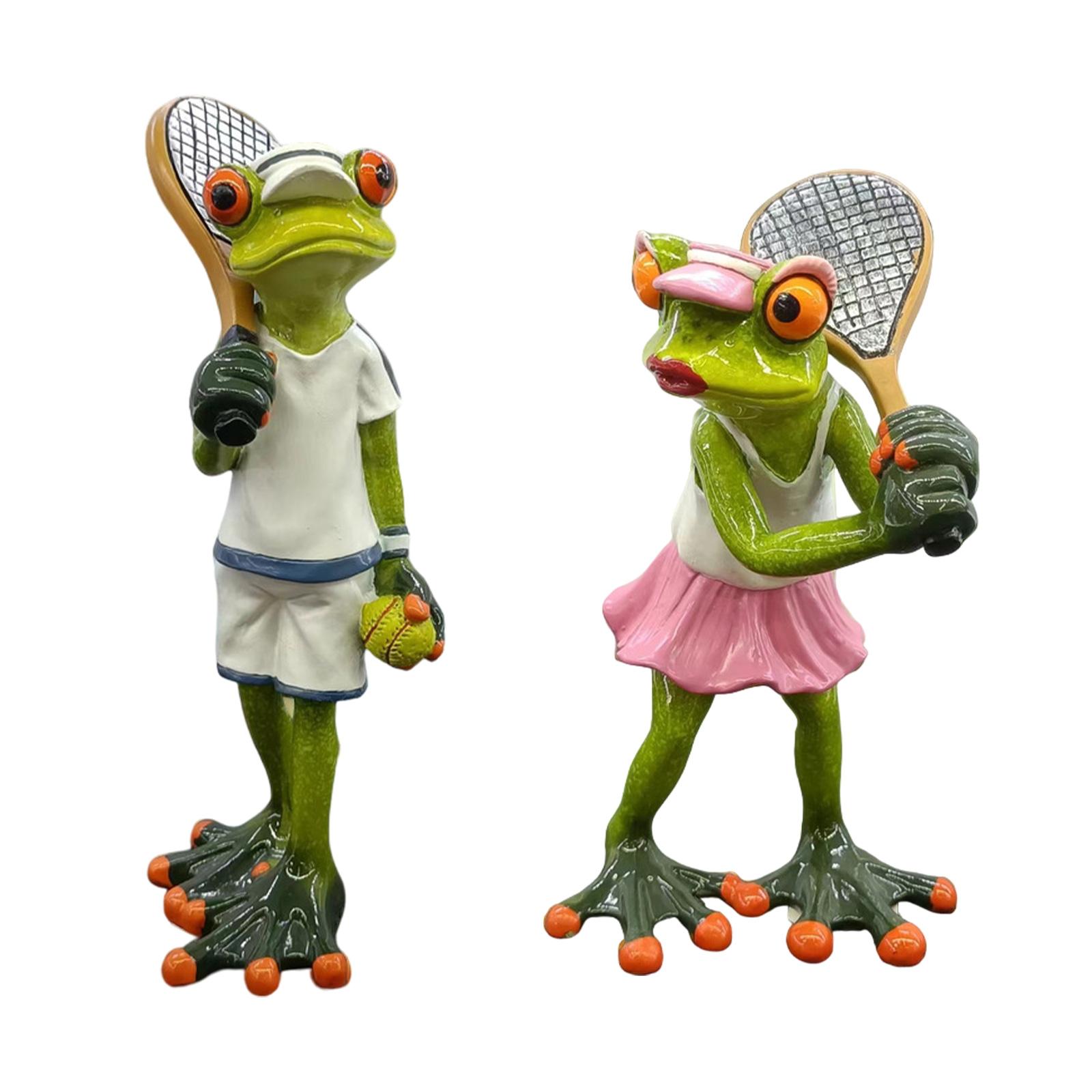 Statue de grenouille de tennis - Table Tennis Animation avis et prix