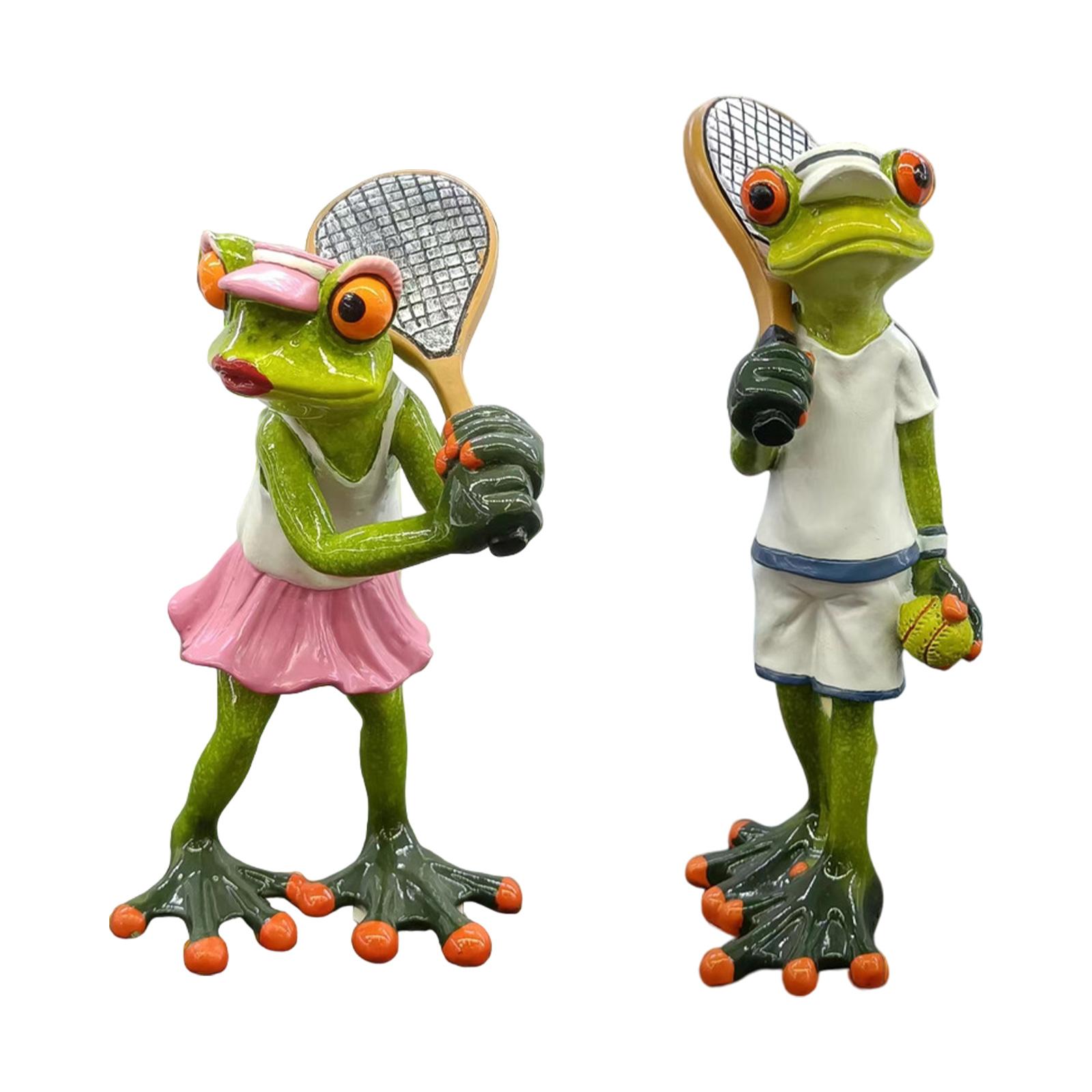 Statue de grenouille de tennis - Table Tennis Animation avis et prix