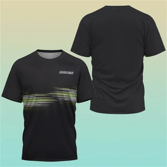 Nouveau T-shirt de sport 3D im - Table Tennis Daily avis et prix